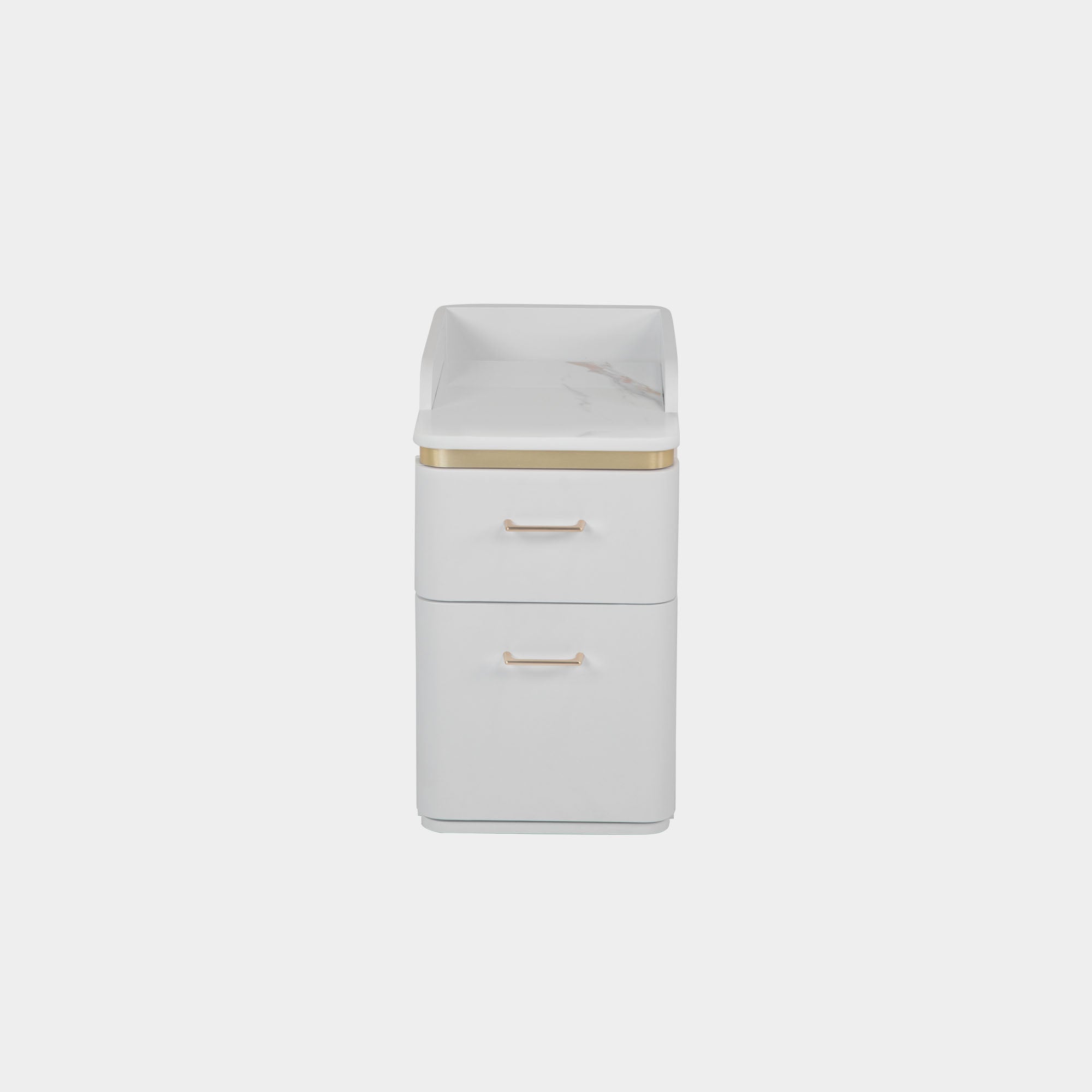 VK Pedicart 13"1/2 (White Color) - New Star Salon Furniture