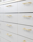 VK Polish Rack w/Polish Cabinet 48" (White Color) - New Star Salon Furniture