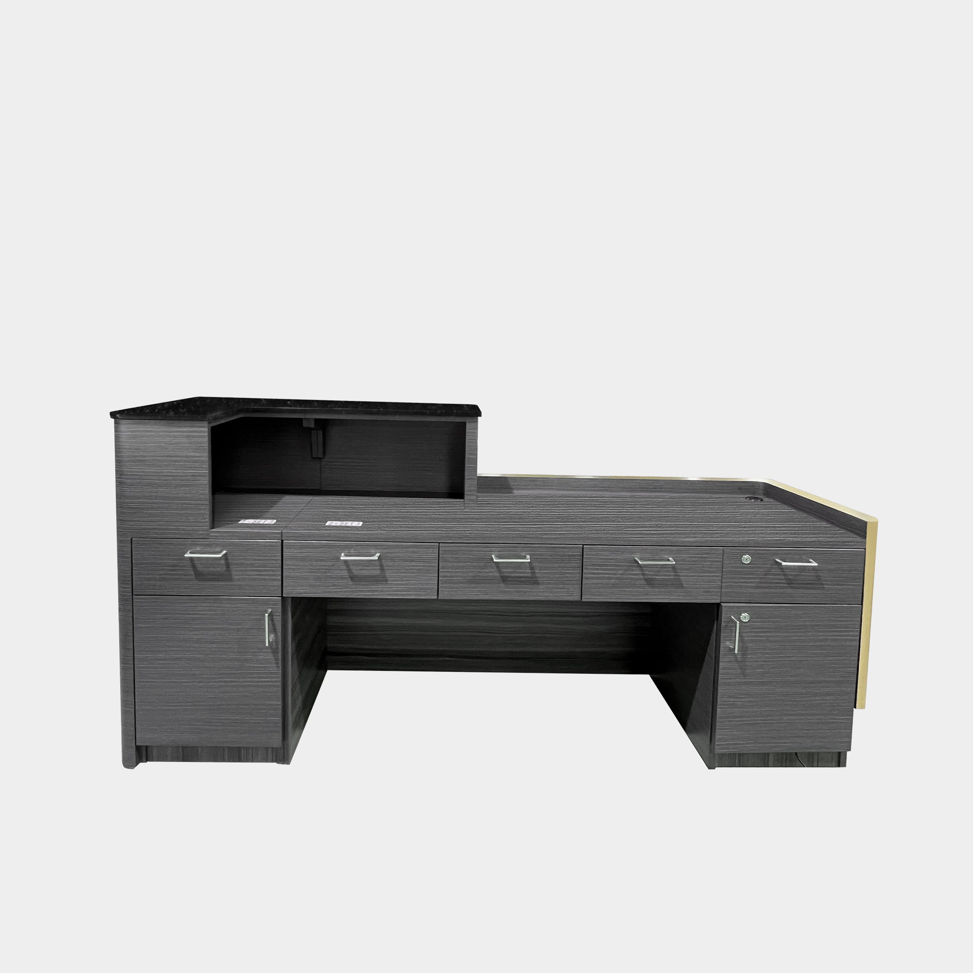 VK Reception 3 w/LED Light 84" - New Star Salon Furniture
