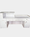 VK Reception 3 w/LED Light 84" - New Star Salon Furniture