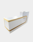 VK Reception 3 w/LED Light 84" - New Star Salon Furniture