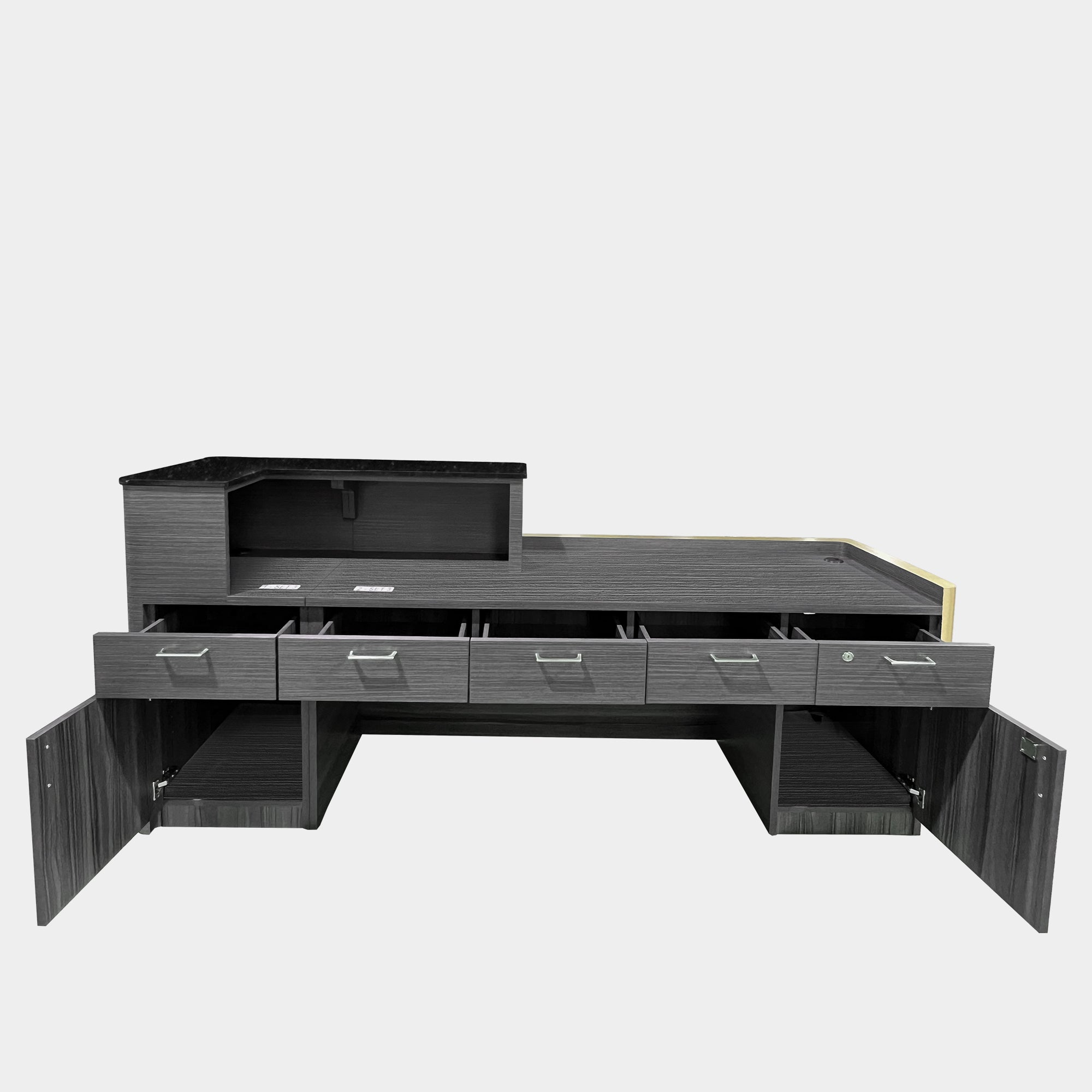 VK Reception 3 w/LED Light 84" - New Star Salon Furniture