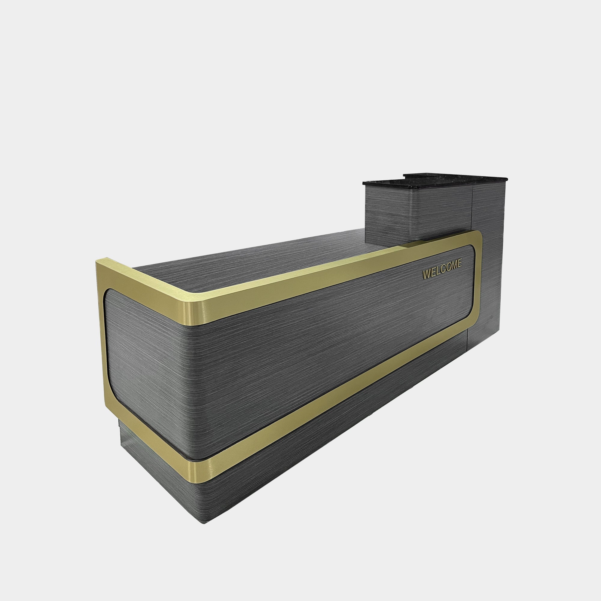 VK Reception 3 w/LED Light 84" - New Star Salon Furniture