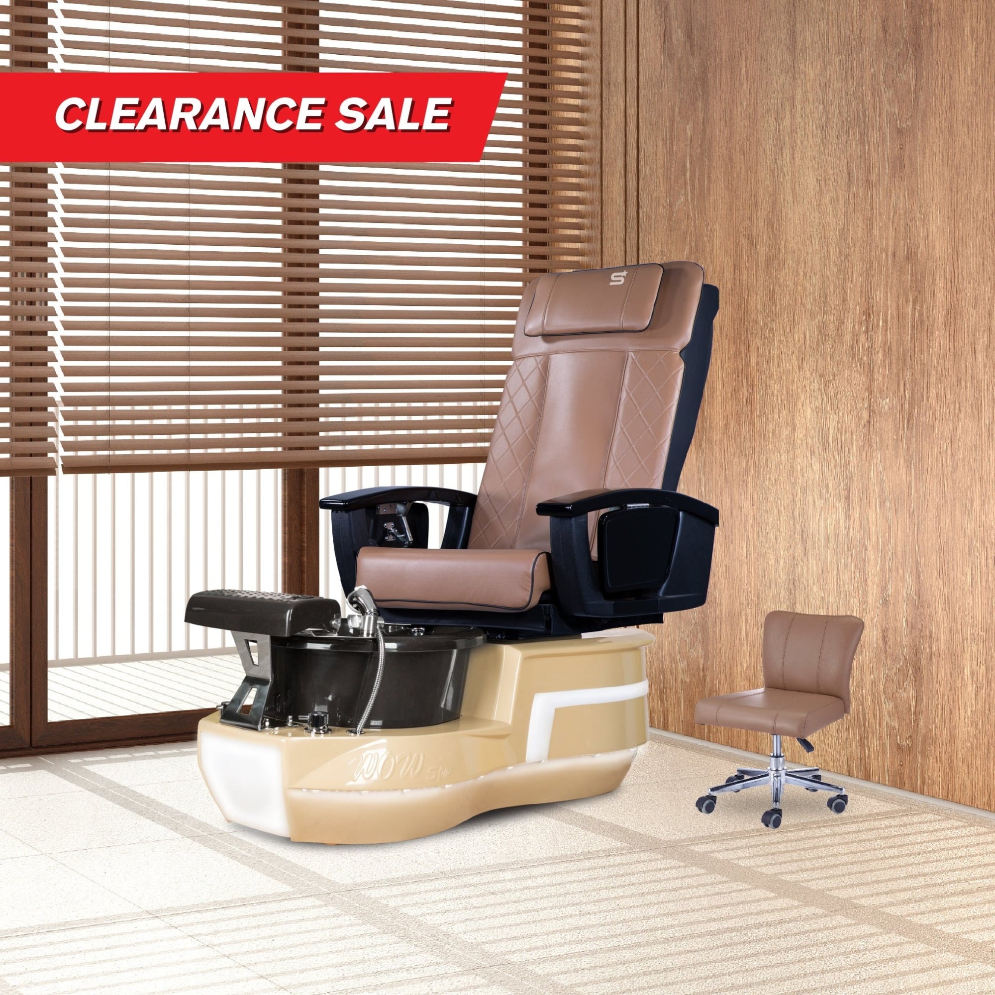 Wow Spa Single - Cream Tub - New Star Salon Furniture
