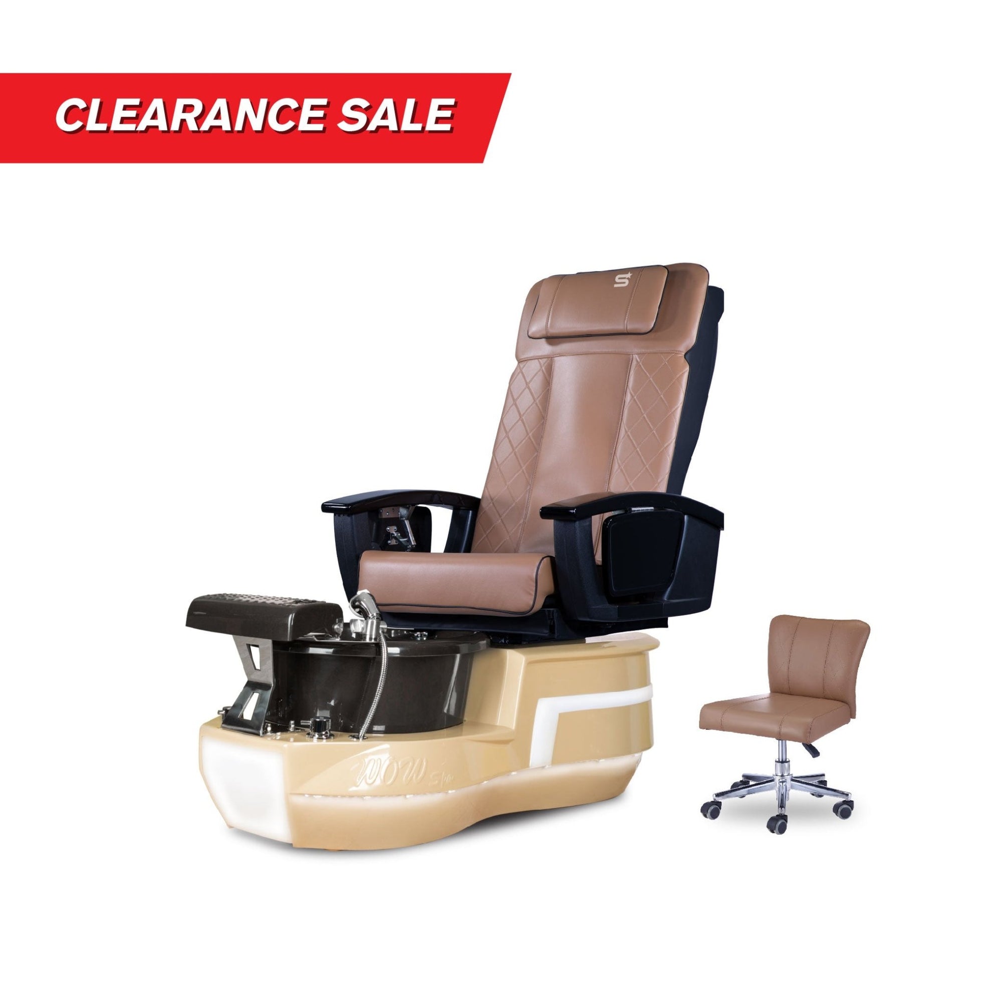 Wow Spa Single - Cream Tub - New Star Salon Furniture