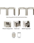 XO Double Nail Table 63" - New Star Salon Furniture