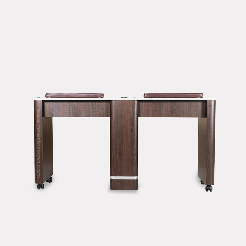YC Double Nail Table 59 1/4" - New Star Salon Furniture