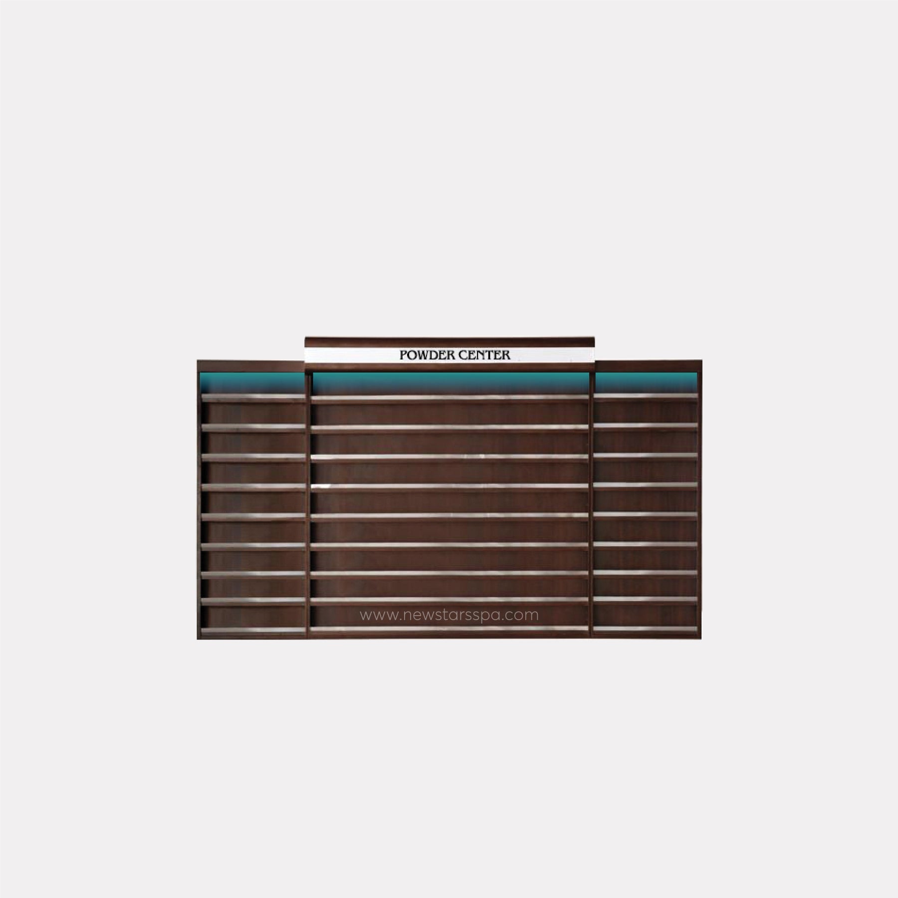 YC Powder Rack w/LED - New Star Salon Furniture