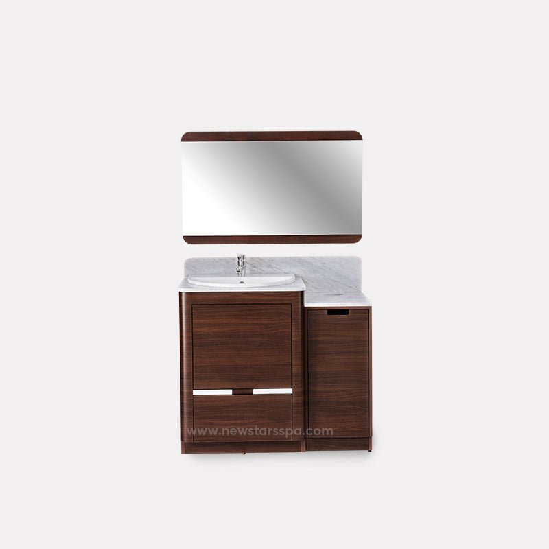 YC Single Sink w/Faucet 39" (No Mirror) - New Star Salon Furniture