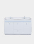 W-"U" Double Sink w/Faucets (Special Order) - New Star Spa & Furniture Corp.