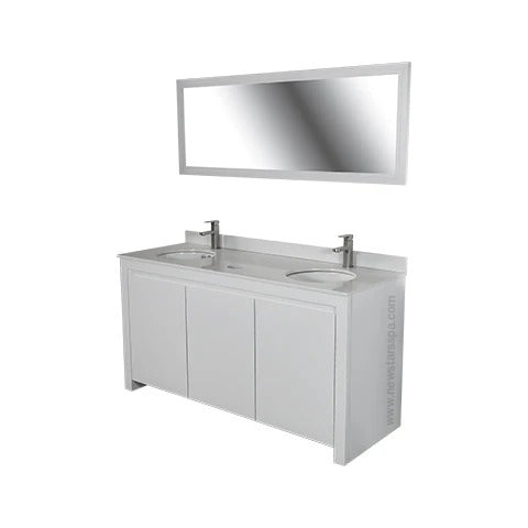 SW Double Sink 64" - New Star Spa & Furniture