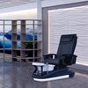 Rest Spa - Black Tub & White Sink with Massage Chair 299-V2 - New Star Spa & Furniture