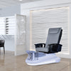 Rest Spa - Pearl White Tub & Gray Sink with Massage Chair 299-V2 - New Star Spa & Furniture Corp.