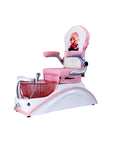 IQ Mini - Pink/White Tub & Pink Sink with Anna Chair - New Star Spa & Furniture