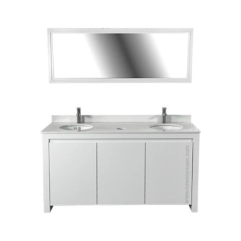 SW Double Sink 64" - New Star Spa & Furniture