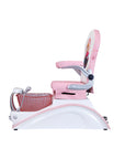 IQ Mini - Pink/White Tub & Pink Sink with Anna Chair - New Star Spa & Furniture