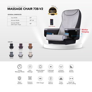Pedicure Massage Chair 738-V2 - New Star Spa & Furniture Corp.