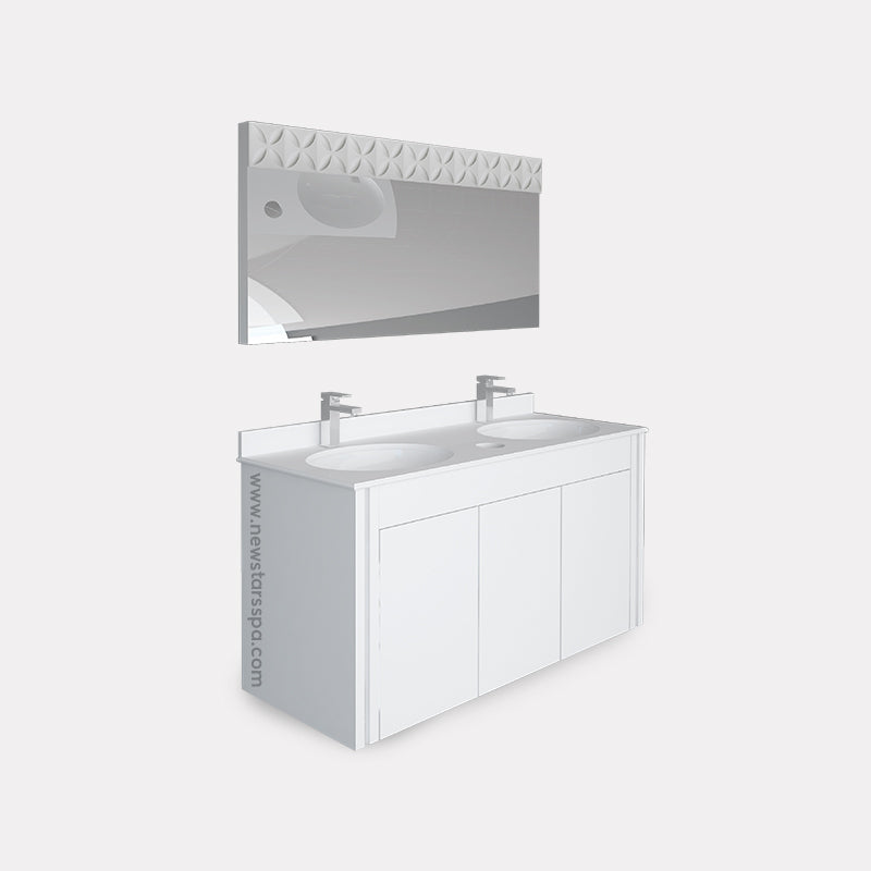 IQ DOUBLE SINK - 60" - New Star Spa & Furniture