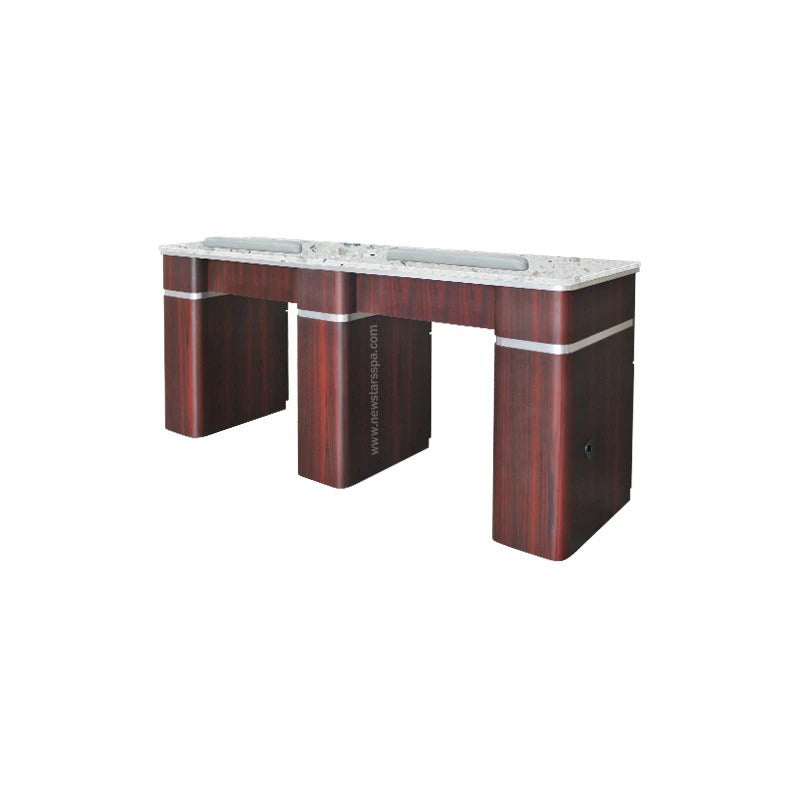Q Double Nail Table 72 1/2" - New Star Spa & Furniture