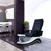 Future Spa - White/Black Tub & Black Sink with Massage Chair 299-V2 - New Star Spa & Furniture Corp.