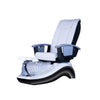 Future Spa - White/Black Tub & Clear Sink with Massage Chair 699D - New Star Spa & Furniture