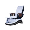 Future Spa - White/Black Tub & Clear Sink with Massage Chair 699D - New Star Spa & Furniture