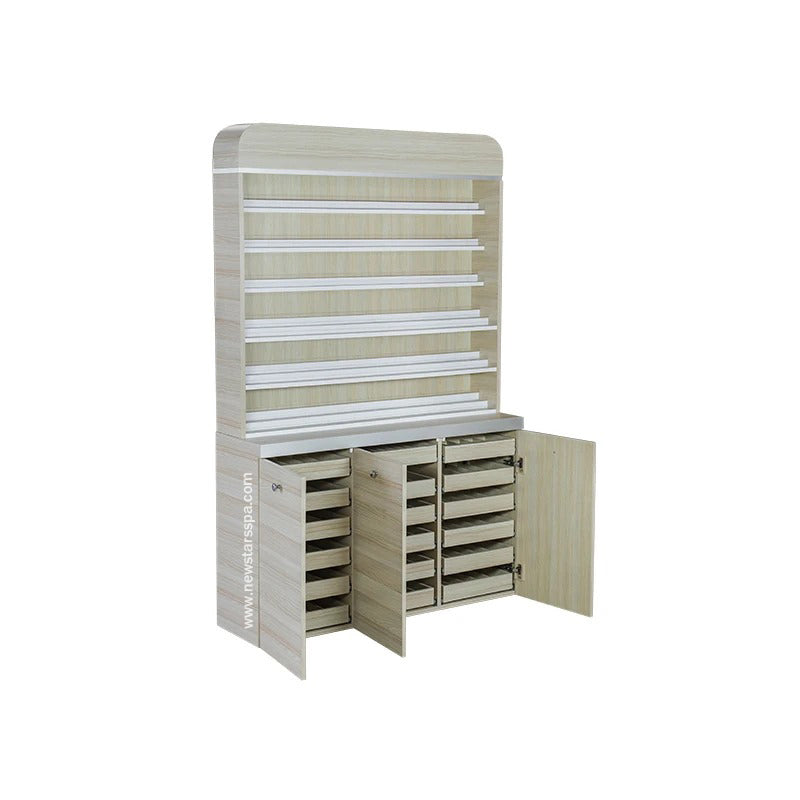 I Powder Rack With Powder Cabinet (517) - New Star Spa & Furniture