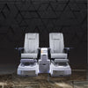 Twin Spa Double-V2 - Off White Tub - New Star Spa & Furniture Corp.
