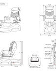 NS5 - White Tub - New Star Spa & Furniture Corp.