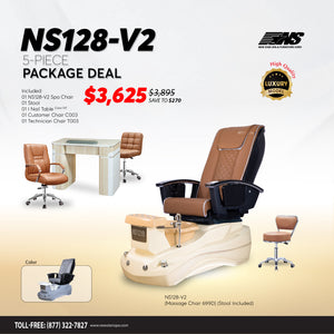 (NS128-V2) 5-Piece Package Deal - New Star Spa & Furniture Corp.