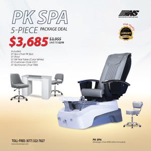 (PK Spa) 5-Piece Package Deal - New Star Spa & Furniture Corp.