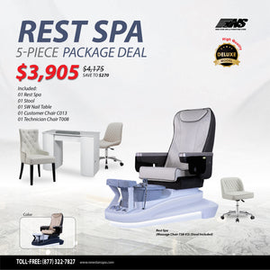 (Rest Spa) 5-Piece Package Deal - New Star Spa & Furniture Corp.