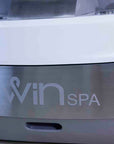 Twin Spa Double-V2 - Off White Tub & Gray Sink with Massage Chair 699D - New Star Spa & Furniture