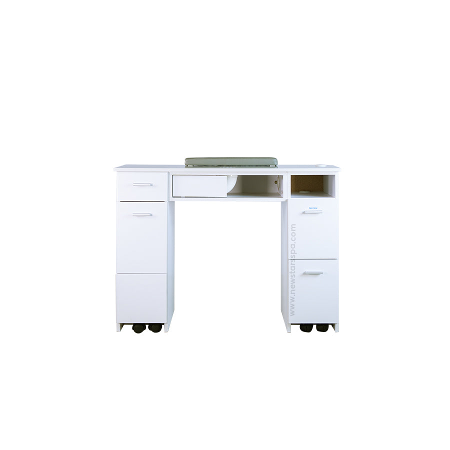 SW Nail Table with Vent 42" - New Star Spa & Furniture