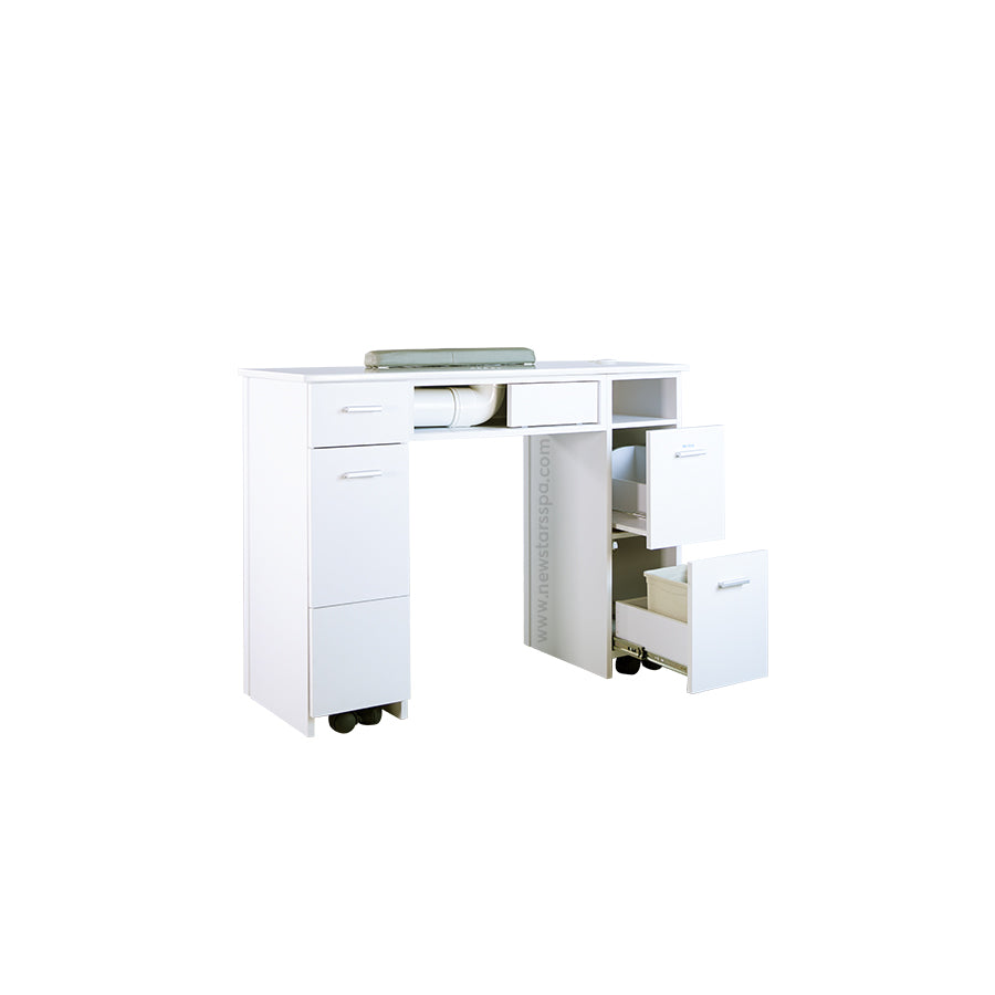 SW Nail Table with Vent 42" - New Star Spa & Furniture