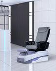 Twin Spa Single-V2 - Off White Tub & Gray Sink with Massage Chair 299-V2 - New Star Spa & Furniture Corp.