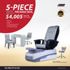 (Twin Spa Single-V2) 5-Piece Package Deal - New Star Spa & Furniture Corp.