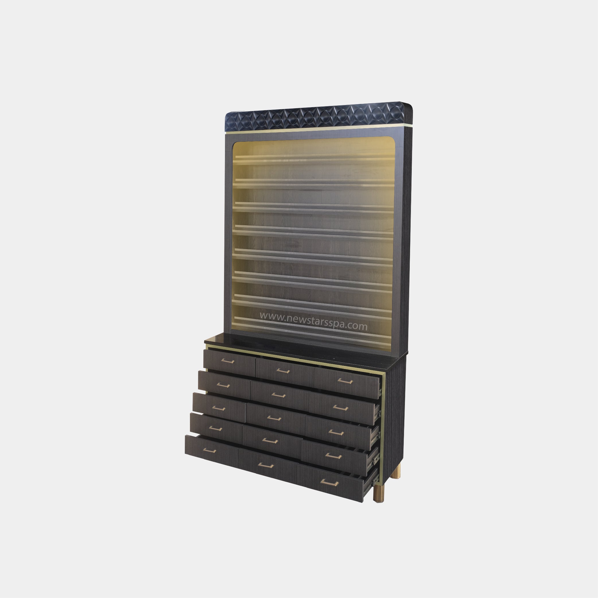 VK Powder Rack w/Powder Cabinet 48