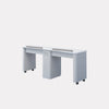 V2 Double Nail Table 60" - New Star Spa & Furniture Corp.