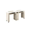 XO Double Nail Table 63" - New Star Spa & Furniture Corp.