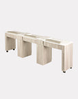 XO Triple Nail Table 96" - New Star Spa & Furniture Corp.