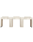 XO Triple Nail Table 96" - New Star Spa & Furniture Corp.