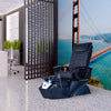 Aka Spa - Black Tub & Black Sink with Massage Chair 299-V2 - New Star Spa & Furniture Corp.