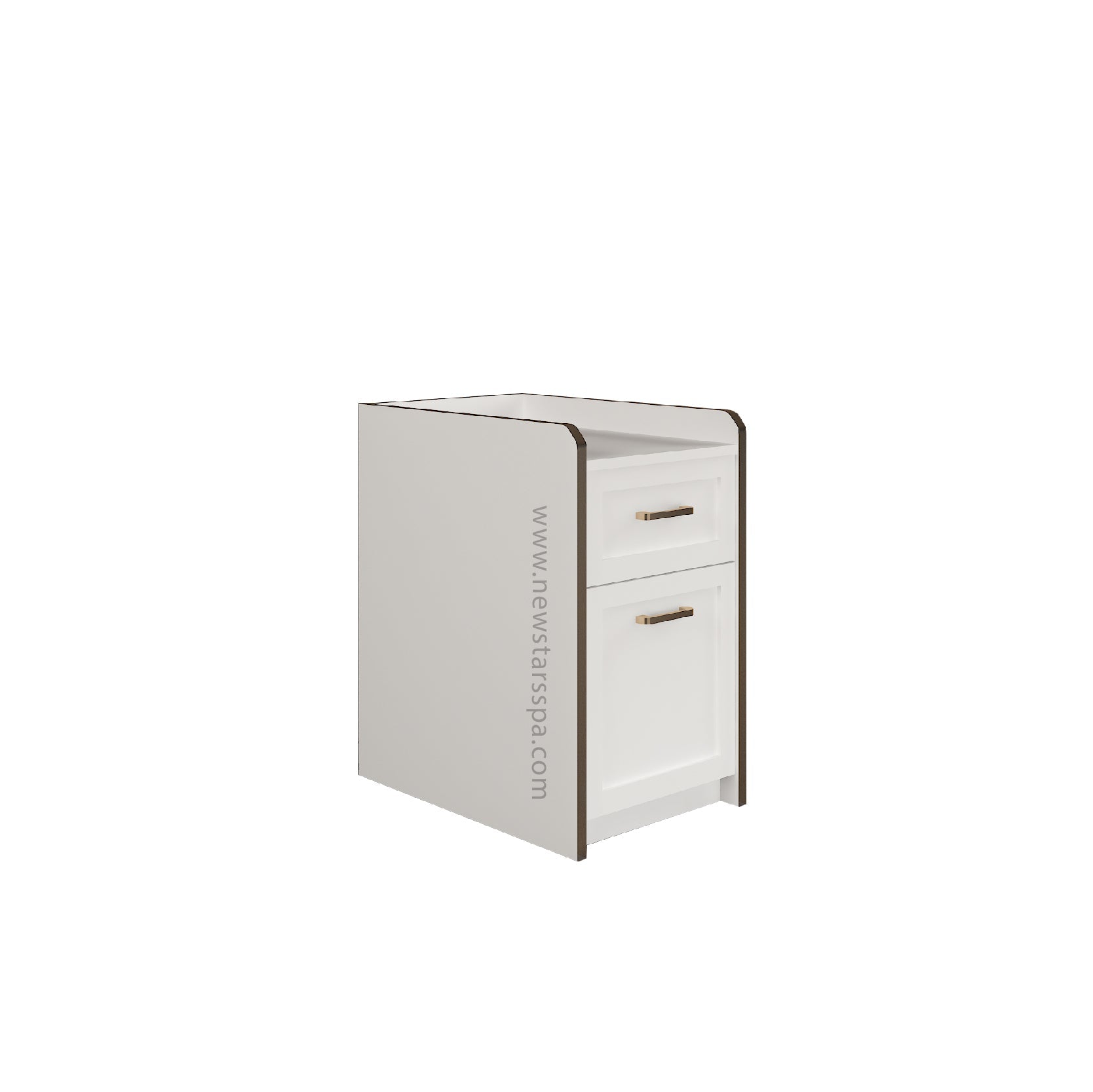 BC Pedicart (White Color) - New Star Salon Furniture