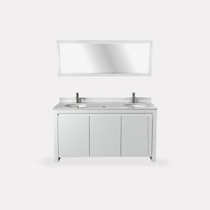 SW Double Sink 64" - New Star Spa & Furniture