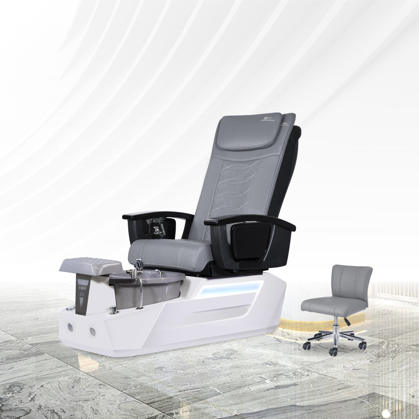 Ever Spa - White Tub - New Star Salon Furniture