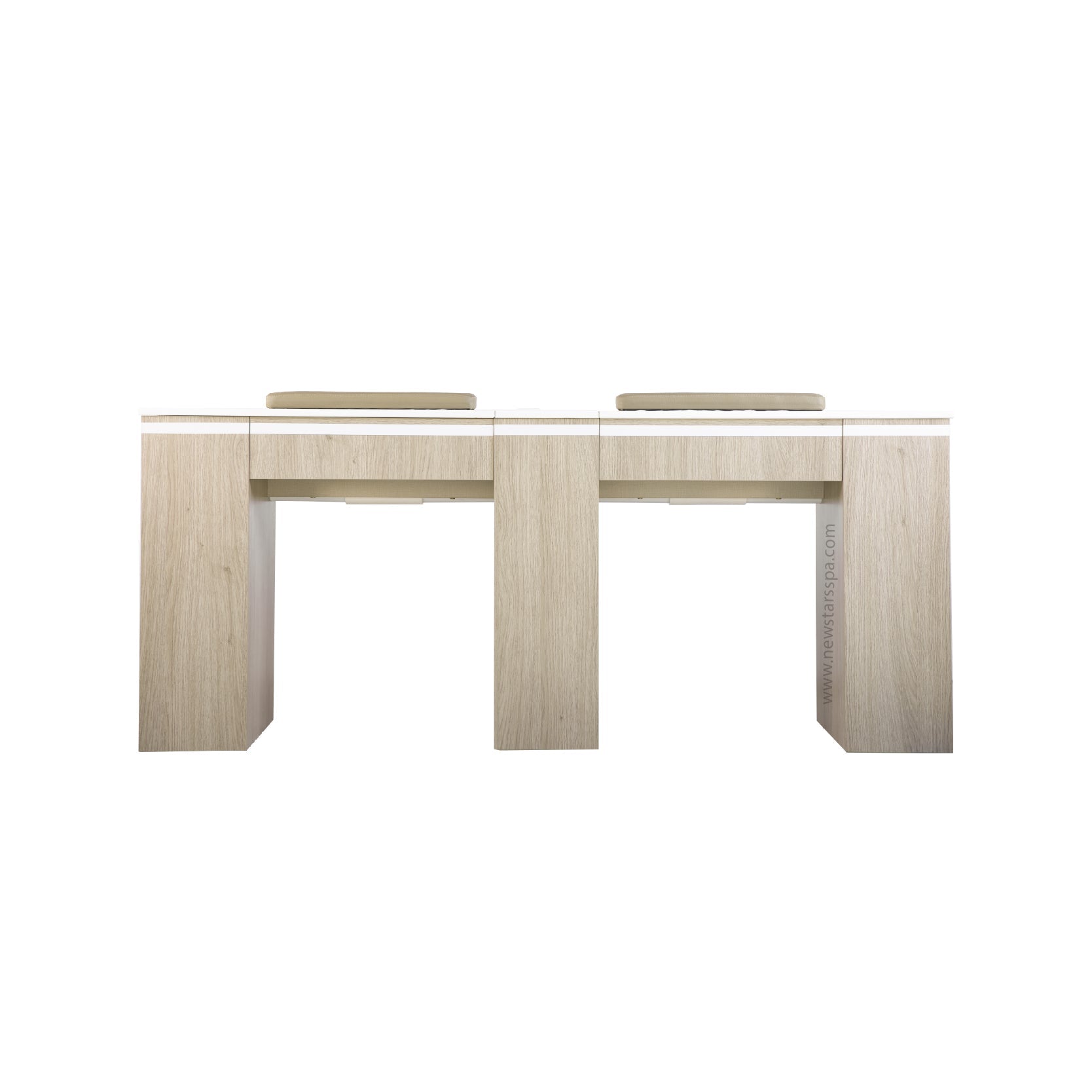 EX Double Nail Table 73" - New Star Salon Furniture