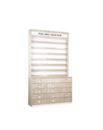 EX Polish Rack w/LED w/Gel Color Cabinet 48" - New Star Salon Furniture