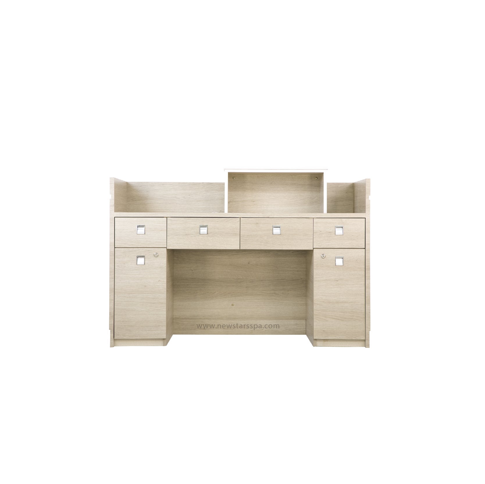 EX Reception 2 w/LED w/3D Wood - New Star Salon Furniture