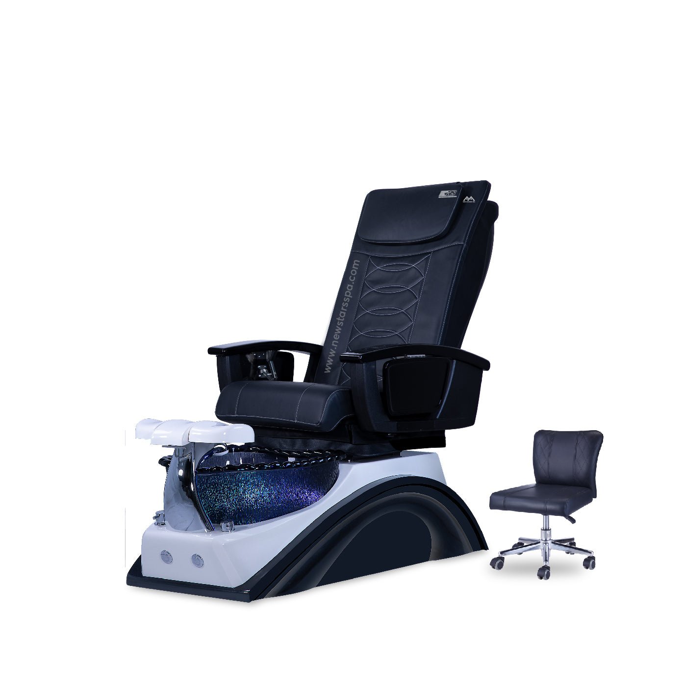 IQ A3 - V2 - Off White/Dark Blue Tub - New Star Salon Furniture